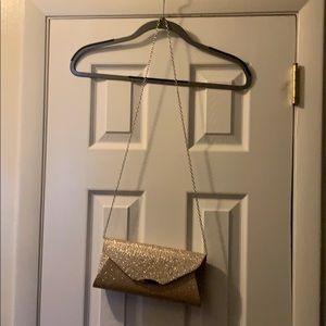 Sparkling rhinestone clutch or shoulder bag